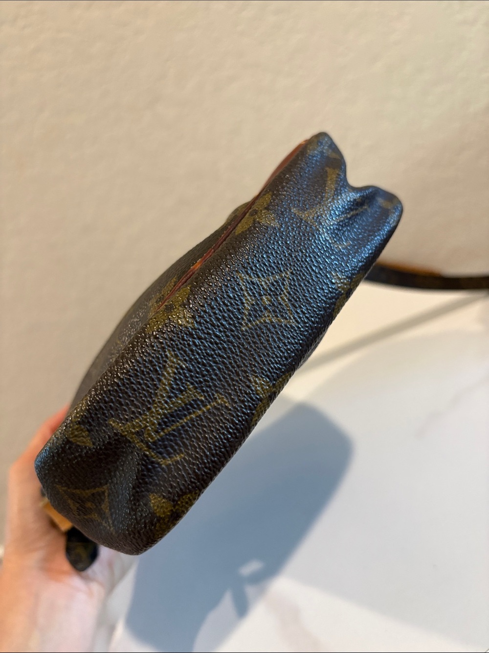 Sold Louis Vuitton Danube Mini Brown Monogram LV Crossbody Bag - Picture 5 of 14